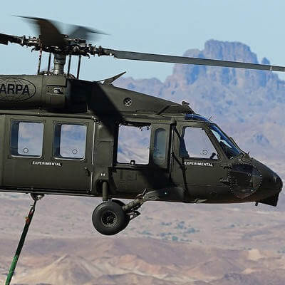 Helicopter landing