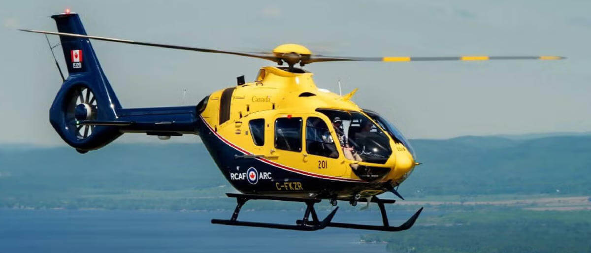 Airbus delivers first H135 for Canadian military pilot training fleet