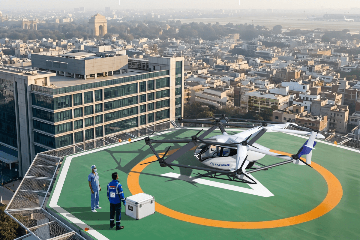 Air India, SkyDrive, and Suzuki to assess eVTOL medical logistics in India