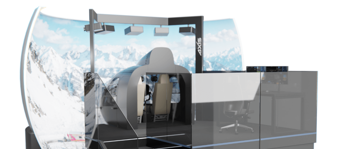 AXIS Simulation helicopter simulator
