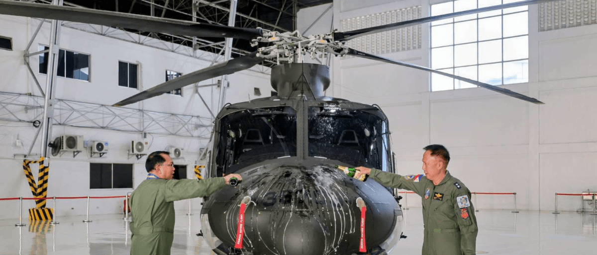 Philippine Air Force new Bell 412EPX 