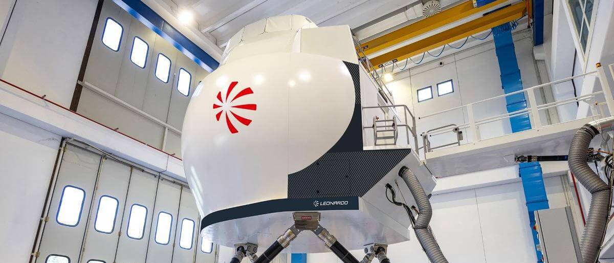 Leonardo expands helicopter simulator production in Italy