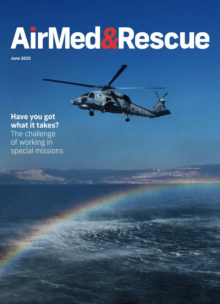 AirMed & Rescue cover of the June issue 