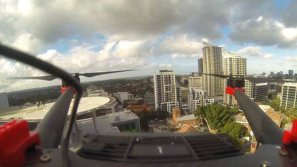 drone trial blood air medical