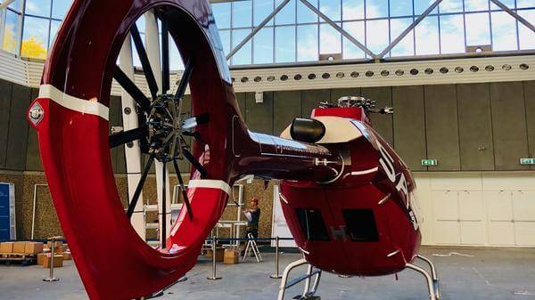 Helicopter tail boom