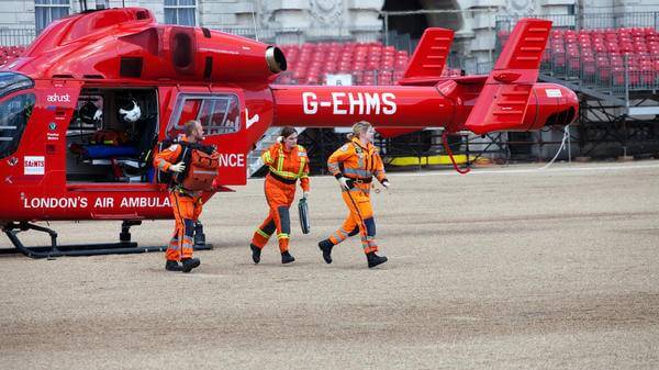 londons air ambulance gunshot treatment