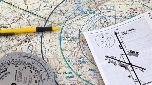 map electronic flight bag