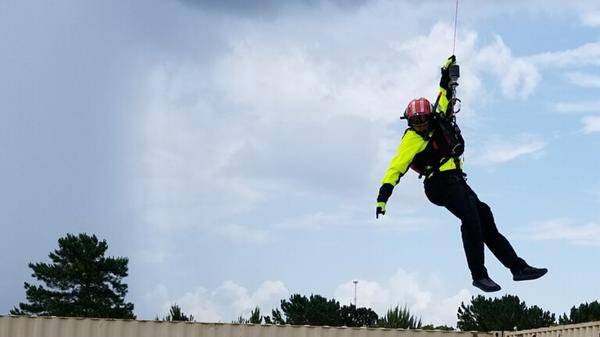 Texas Army National Guard 1 rescue hoist 