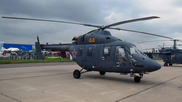 An Ansat helicopter employed by the Russian Air Force. Photo: Wikimedia Comms