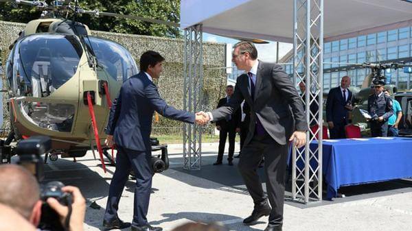  first H145M to the Serbian Ministry of Defence