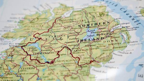 Northern Ireland map