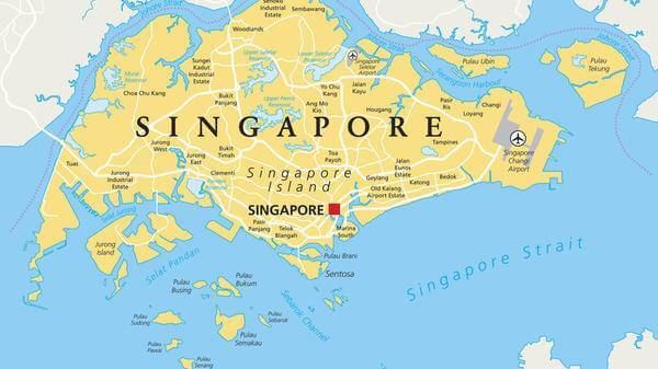 Singapore map