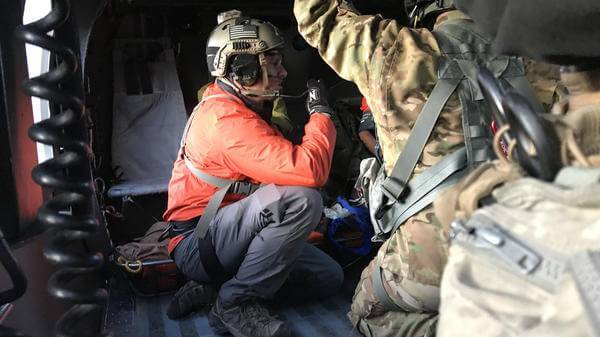 Alaska National Guard hiker rescue