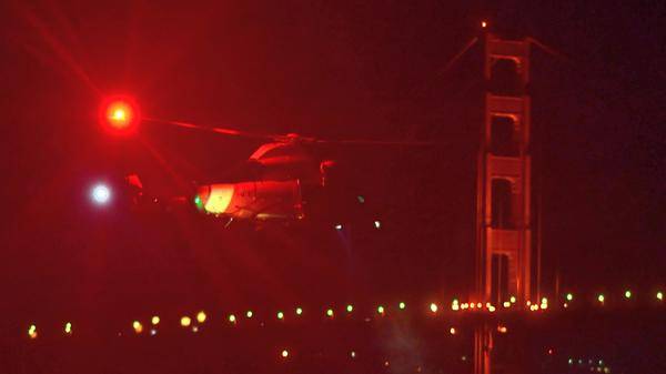 night resq 1 USCG dauphin