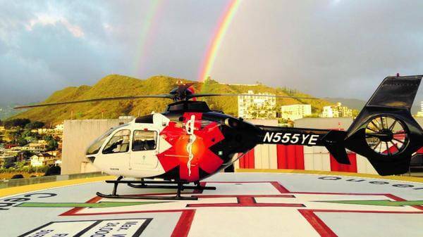 hawaii life flight helicopter