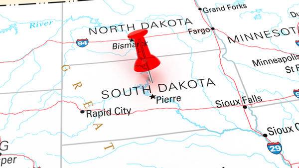 south dakota map Rapid City