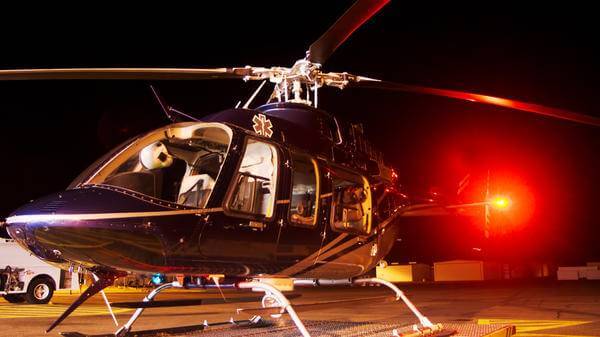 EMS helicopter