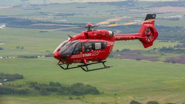 STARS' H145 in flight