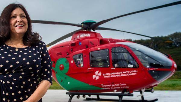 Wales Air Ambulance CEO Angela Hughes