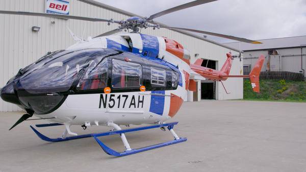 The completed Airmedic EC145e