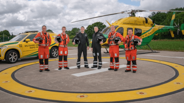 Growing demand for Wiltshire Air Ambulance