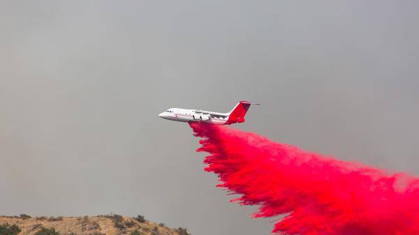 747 fire fighting