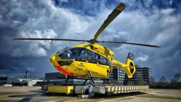 ADAC Luftrettung helicopter