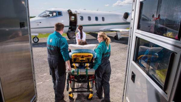 air ambulance plane