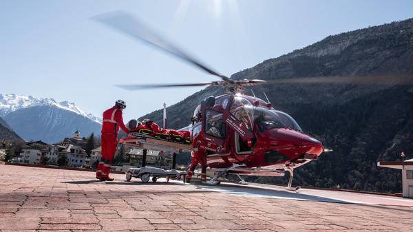Air Zermatt helicopter