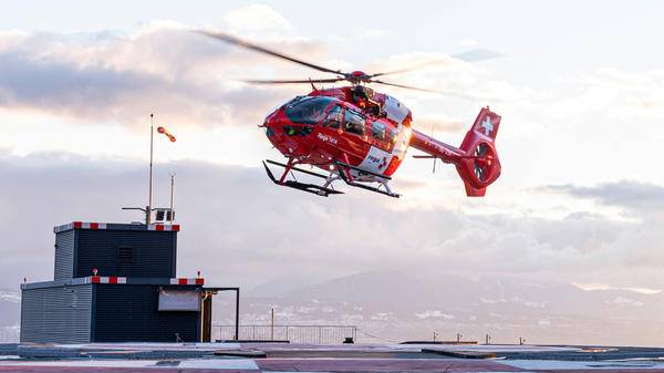 Rega helicopter
