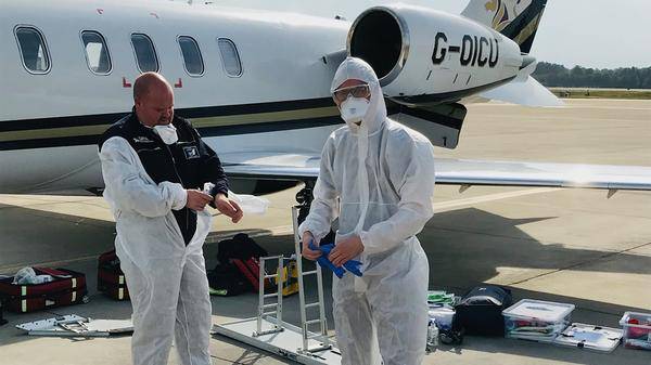 Capital Air Ambulance medical and flight crew