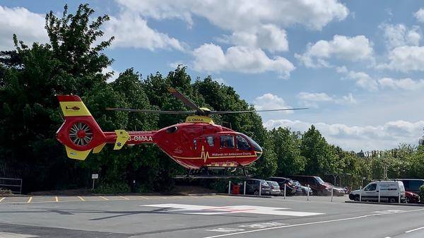 Helipad Hereford County Hospital