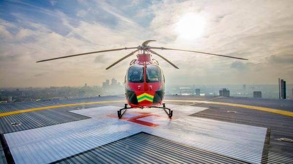 London's Air Ambulance helicopter
