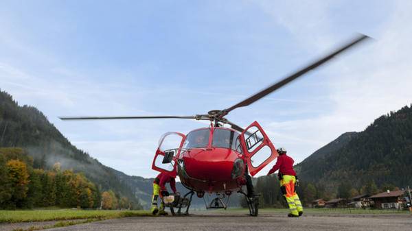 medical rescue helicopter