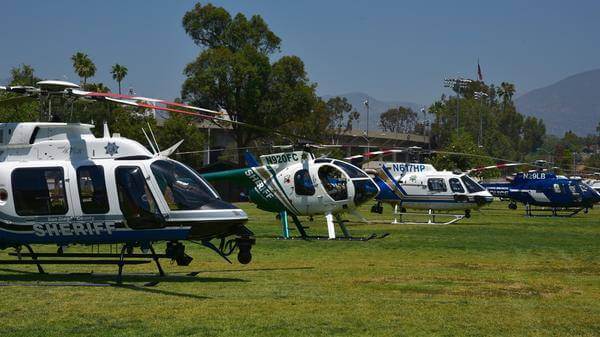 4.	Law enforcement helicopters 