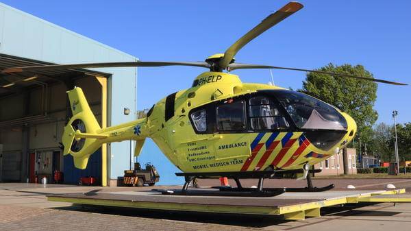 Dutch Covid Response Helicopter
