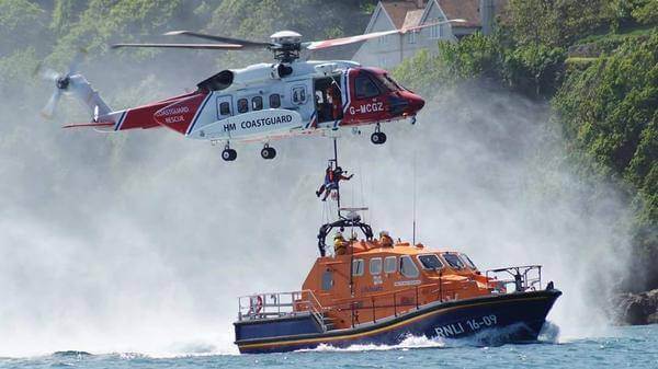 Maritime and Coastguard Agency helicopter