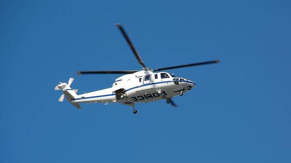 police helicopter