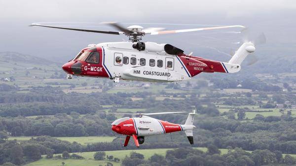 UAV HM Coastguard UK