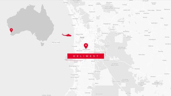 CarteNav - HeliWest Case Study Map
