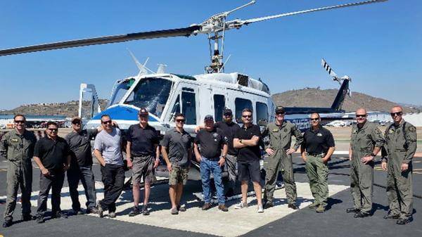 San Diego Sheriff - Eagle helicopters