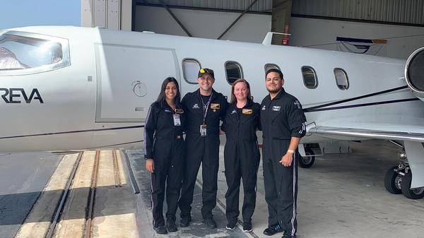 Aircraft disinfection