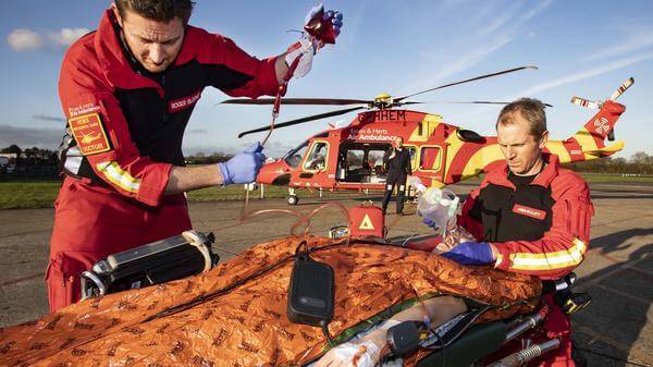 MEQU’s portable blood warming system