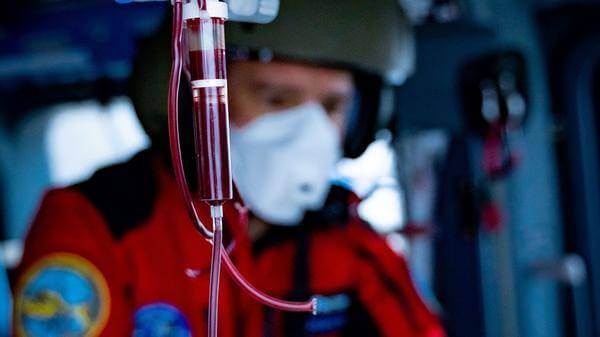 adac air rescue blood products
