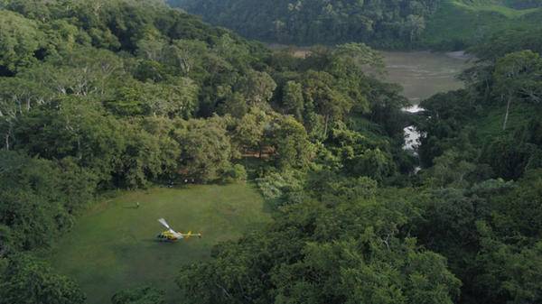 helicopter landing