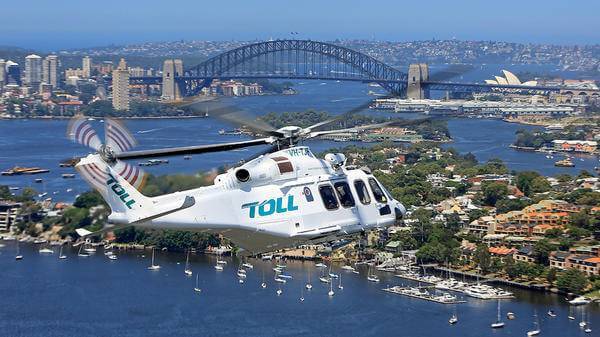 Toll helicopter