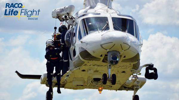 RACQ LifeFlight hoist training