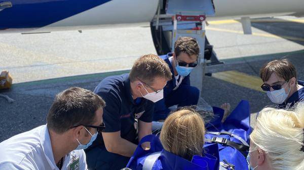 air ambulance transport