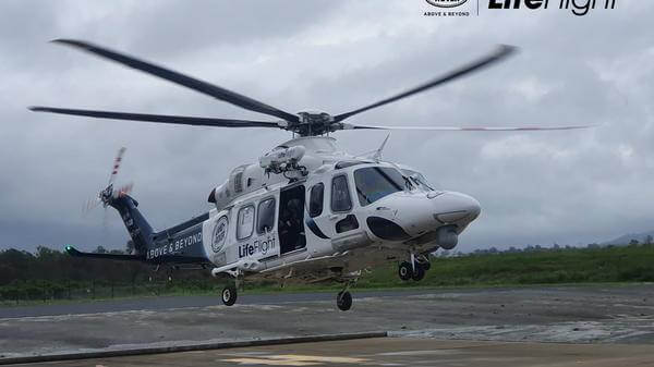 Photos - Land Rover LifeFlight Special Mission Helicopter tasked to Moree