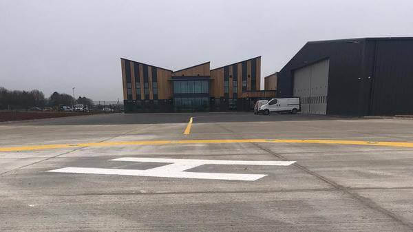 Lincs and Notts Helipad HQ